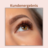 Braune Wimpern - 6D fertige Wimpernfächer - 6in1 Box Künstliche Wimpern 0.07 CC Braun - WUM GERMANY - fertige Wimpernfächer